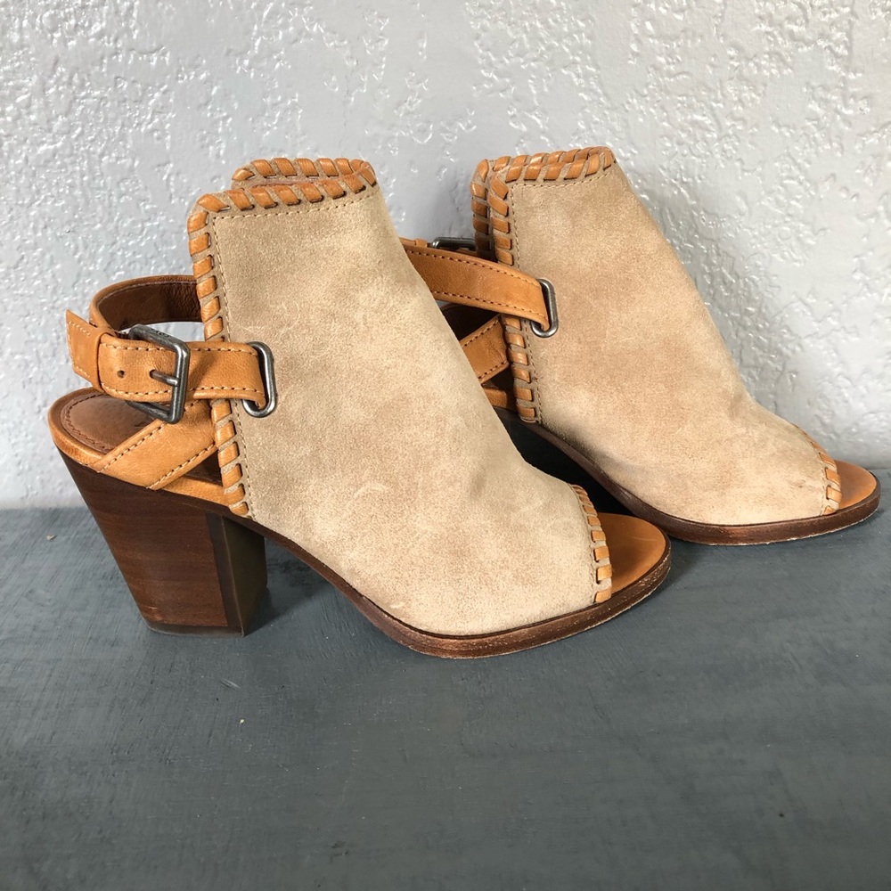 Frye Dani Shield Whipstitch Booties